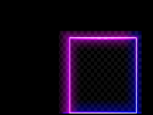 Neon square Rush cover